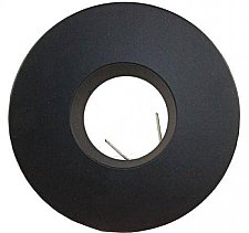 TL3537B/B, AXITE, LIGHTING, 3-1/2", BLACK, PIN, HOLE, TRIM, 2", OPENING