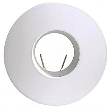 TL3537W, AXITE, LIGHTING, 3-1/2", WHITE, PIN, HOLE, TRIM, WITH, 2", OPENING