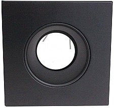 TL3574B/B, AXITE, LIGHTING, 3-1/2", SQUARE, BLACK, TRIM, -, ADJUSTABLE, SOCKET