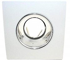 TL3574CH, AXITE, 3-1/2", SQUARE, CHROME/WHITE, TRIM, -, ADJUSTABLE, SOCKET