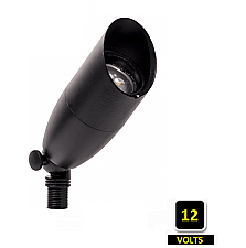 334-000C03, NIGHTSCAPING, SPOT, LIGHT, MR16, BLACK