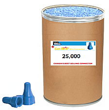 30-807, IDEAL, INDUSTRIES, BLUE, CAN-TWIST, BARREL, OF, 25000