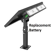 SL-SFL-BATTERY, SOLERA, 20W, SOLAR, FLOOD, LIGHT, REPLACEMENT, BATTERY