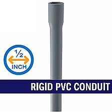 PVC, 1/2, X, 10, ROYAL, PVC, CONDUIT, 1/2, X, 10