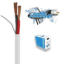 SWCH14265WH, SPEAKER, WIRE, 14AWG/2C, 65, STRAND, 1000, FT, WHITE