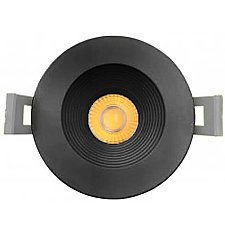 DLM2RB08-3CCTBK, VOTATEC, 2?, BK, ROUND, BAFFLE, DOWNLIGHT, 3, COLOR, TEMP