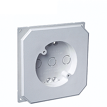 8141FGC, ARLINGTON, OCTAGON, SHALLOW, VINYL, SIDING, ELECTRICAL, BOX