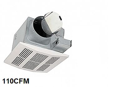 BPT18-34A-1, CANARM, BATHROOM, FAN, 105, SQFT, 1, SONE, 110CFM