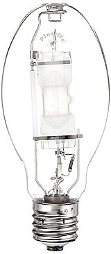 MS360/ED28/ES/U/4K, PLUSRITE, 360W, METAL, HALIDE, LAMP, REDUCED, SIZE, CLEAR