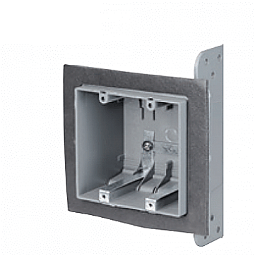 2-FWSW, NUTEK, 2 GANG, AIRTIGHT, ELECTRICAL, BOX