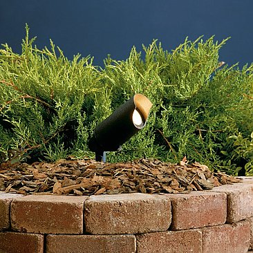 12V 1 LIGHT MINI ACCENT LIGHT CENTENNIAL BRASS