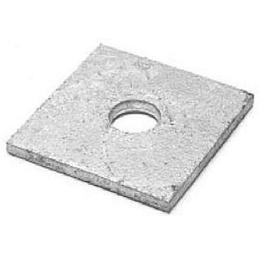 1844SW11, HYDEL, SQUARE, WASHER, 4", WITH, 11/16", HOLE