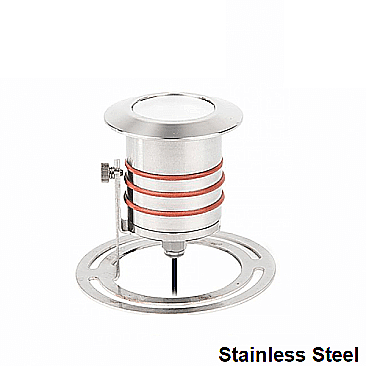 2031-30SS, WAC, LIGHTING, LED, 2", UNDERWATER, LIGHT, SUBMERSIBLE, ROUND, 3K, SS