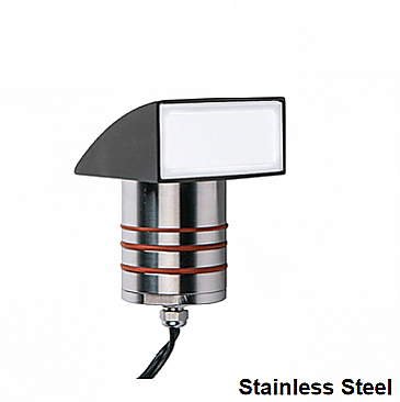 2081-30SS, WAC, LIGHTING, LED, 2", INGROUND, GROUND, HOOD, 3K, 12V, SS