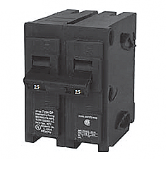 Q225, SIEMENS, 2, POLE, 25, AMP, PUSH, ON, BREAKER