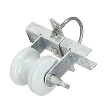 2518U, HYDEL, 100AMP, SPOOL, RACK, CLEVIS, WITH, INSULATOR, LIGHT, DUTY