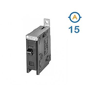1 POLE 15 AMP BOLT ON CIRCUIT BREAKER