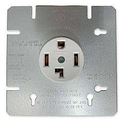 R3864W, PASS, AND, SEYMOUR, DRYER, OUTLET, 30AMP, 125/250V, 3-POLE/4-WIRE