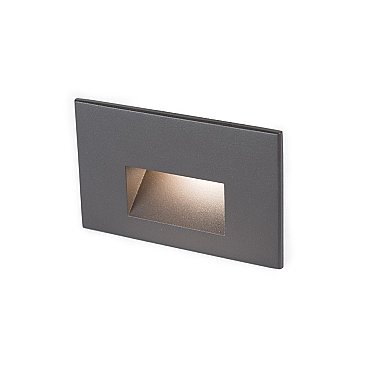 4011-30BBR, WAC, LIGHTING, , STEP, LIGHT, HORZ, SCOOP, 3K, -BRONZE, ON, BRASS