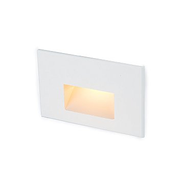 4011-27WT, WAC, LIGHTING, LED, LED, STEP, LIGHT, HORIZONTAL, SCOOP, 27K, -WHITE