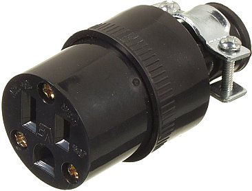 45400, VISTA, ELECTRICAL, PRODUCTS, 15, AMP, 125, VOLT, FEMALE, CORD, END, BLACK