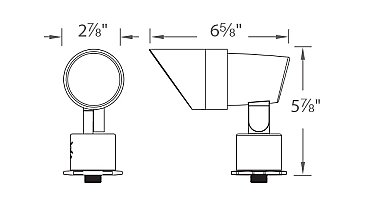 MEDIUM SPOT RGB COLOR CHANGING BRONZE