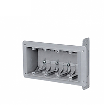 4-WSW, NUTEK, 4 GANG, NON-VAPOR, ELECTRICAL, BOX