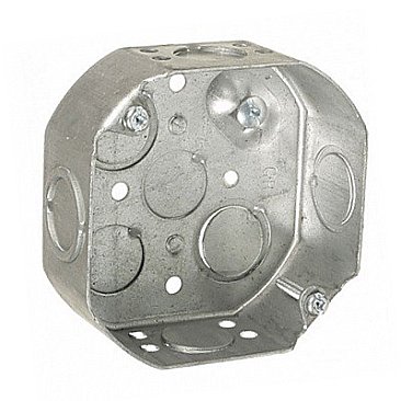 54151K, VISTA, ELECTRICAL, PRODUCTS, METAL, OCTAGON, ELECTRICAL, BOX