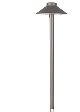 6041-27BK, WAC, LIGHTING, LED, TIKI, PATH, LIGHT, -22", TALL-, 12V, 27K, BLACK