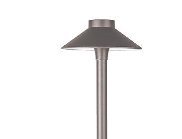 TIKI PATH LIGHT -22" TALL- 12V 27K BLACK