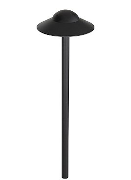 6053-27BK, WAC, LIGHTING, LED, 6", CANOPY, PATH, LIGHT, 12V, 27K, BLACK