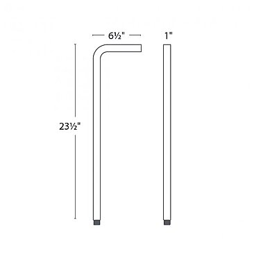 BALANCE LED PATH LIGHT 12V 27K BRONZE
