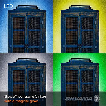 10' LED RGBW MOSAIC FLEXIBLE LIGHT STARTER KIT 65482