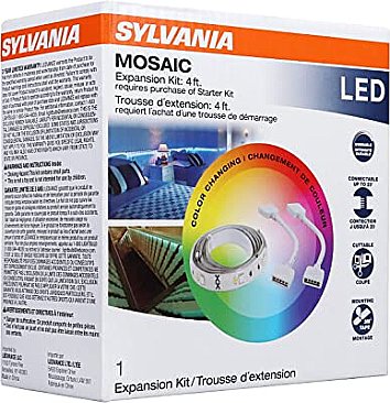 10' LED RGBW MOSAIC FLEXIBLE LIGHT STARTER KIT 65482