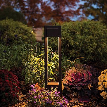 PARK ARCHETYPE LED BOLLARD PATH LIGHT12V 27K BLACK