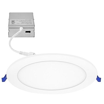 SSL-6-3C, SYNCO, 6", ROUND, SLIM, DOWNLIGHT, 12W, 1100LM, DIMMABLE, 3/4/5K