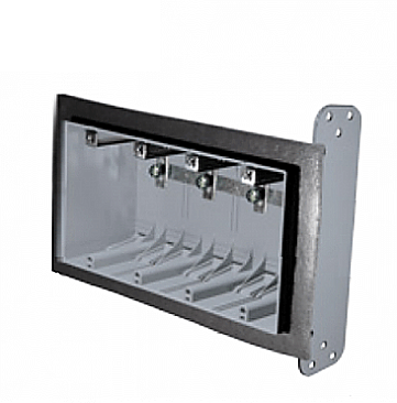 4-FWSW, NUTEK, 4 GANG, AIRTIGHT, ELECTRICAL, BOX