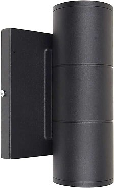 LED-FXDWATTS10/850/BK, NATURALED, 10W, UP/DOWN, WALL, CYLINDER, 5K, BK, 7027