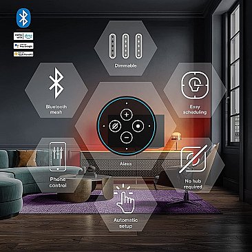 6' RGBW BLUETOOTH SMART+ FLEX RIBBON  75575