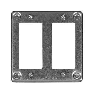 8368, VISTA, ELECTRICAL, PRODUCTS, DOUBLE, GFCI/DECORA, COVER, PLATE