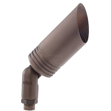 BCB065-AB, SOLLOS, 6.5", CONTEMPORARY, BULLET, SPOT, 12V, MR16, ANTIQUE, BRASS