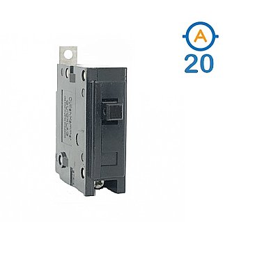 1 POLE 20 AMP BOLT ON CIRCUIT BREAKER