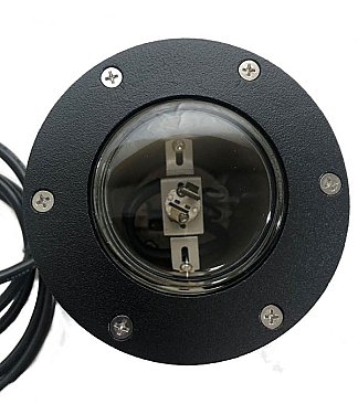 INGROUND UPLIGHT 12V MR16 SOLID BRASS BLACK