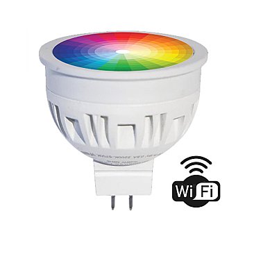 BRI-MR16-CHM-6-RGBW-38, BRILLIANCE, , MR16, 6W, , WIFI, RGB, 2700-5700K