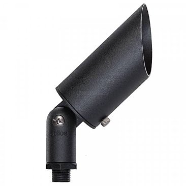 6.2" STRAIGHT BULLET SPOT 12V MR16 TEXTURED BLACK