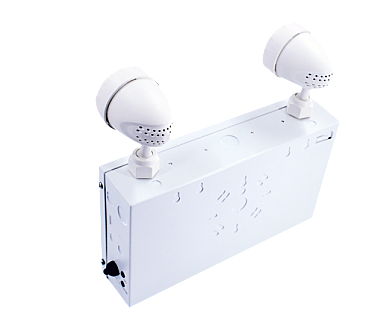 36W STEEL BATTERY UNIT WITH 2X2W HEADS 120/347V