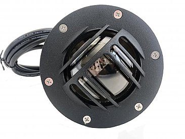 INGROUND UPLIGHT 12V MR16 WITH BLACK GRATE