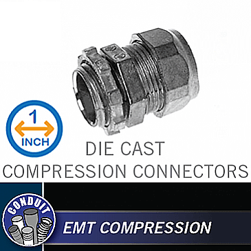 CCZ100, HUBBEL, 1", DIE, CAST, COMPRESSION, CONNECTOR