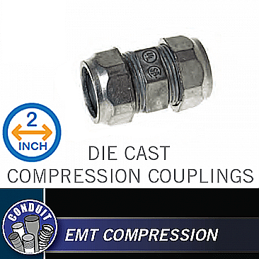 CKZ200, HUBBEL, 2", DIE, CAST, COMPRESSION, COUPLING