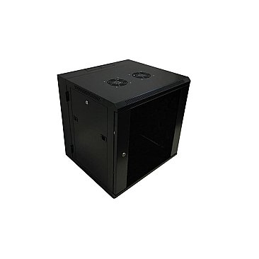 CMCD0012, 12U, /, 21", WALL, MOUNTED, AUDIO, VIDEO, CABINET, INCLUDES, 1, FAN